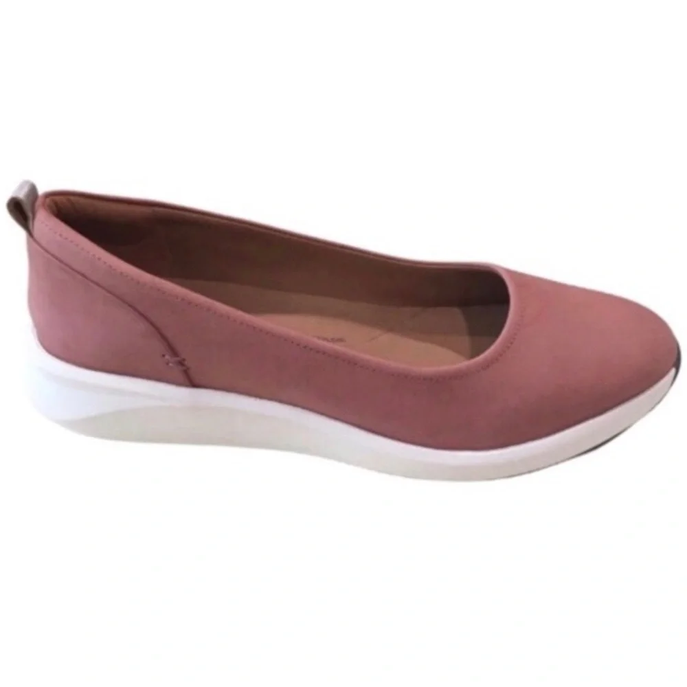 Clarks leather rose
